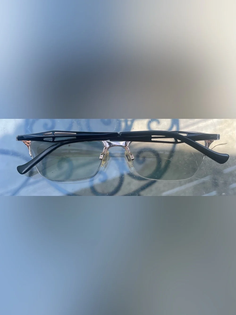 Tura R129 Black Eyeglass Frames Designer Prescription Glasses